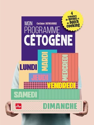 cover image of Mon programme cétogène